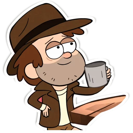 😛 Стикер «Gravity Falls / Гравити Фоллз» для Telegram