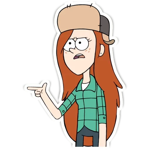 😛 Стикер «Gravity Falls / Гравити Фоллз» для Telegram