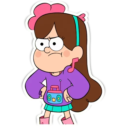 😤 Стикер «Gravity Falls / Гравити Фоллз» для Telegram