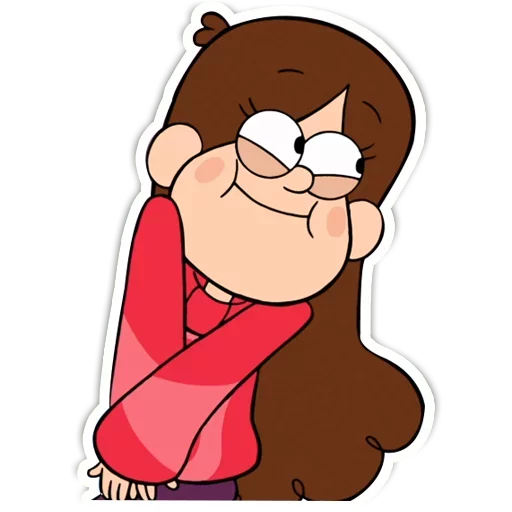 😝 Стикер «Gravity Falls / Гравити Фоллз» для Telegram