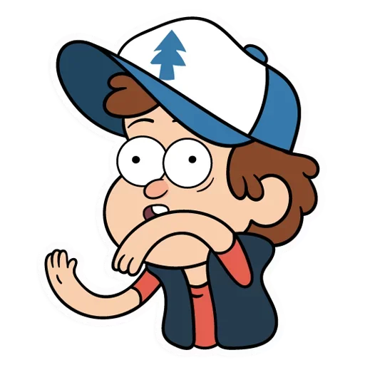 🤤 Стикер «Gravity Falls Ukrainian» для Telegram