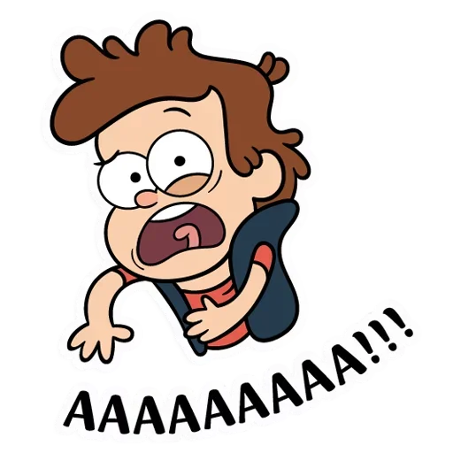 😵 Стикер «Gravity Falls Ukrainian» для Telegram
