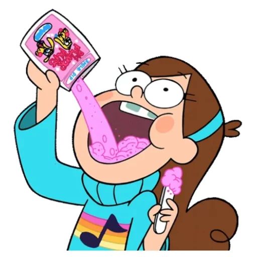 😋 Стикер «Gravity Falls Ukrainian» для Telegram