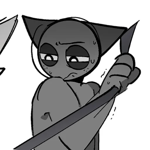 🩶 Стикер «Gray SPRUNKI» для Telegram