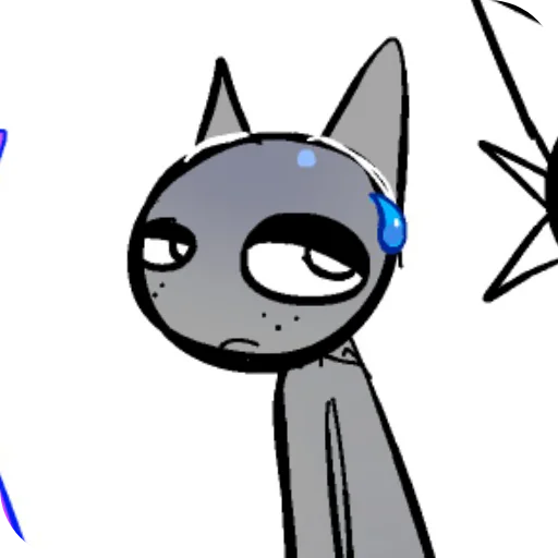 🩶 Стикер «Gray SPRUNKI» для Telegram