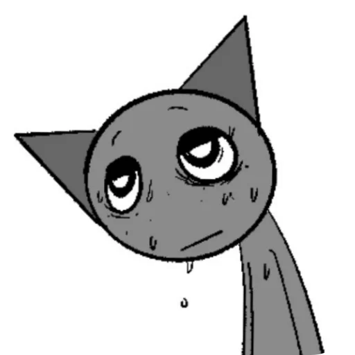 🩶 Стикер «Gray SPRUNKI» для Telegram