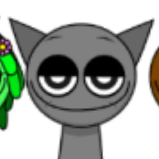 🩶 Стикер «Gray SPRUNKI» для Telegram