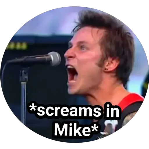 🗣 Стикер «Green Day» для Telegram