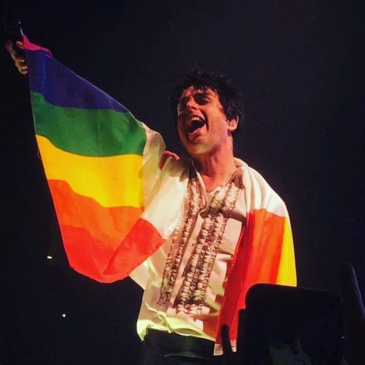 🏳‍🌈 Стикер «Green Day» для Telegram