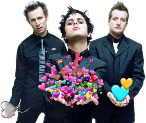 ❣ Стикер «Green Day» для Telegram