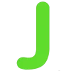 🤩 Эмодзи «Зелёные буквы и иконки» для Telegram