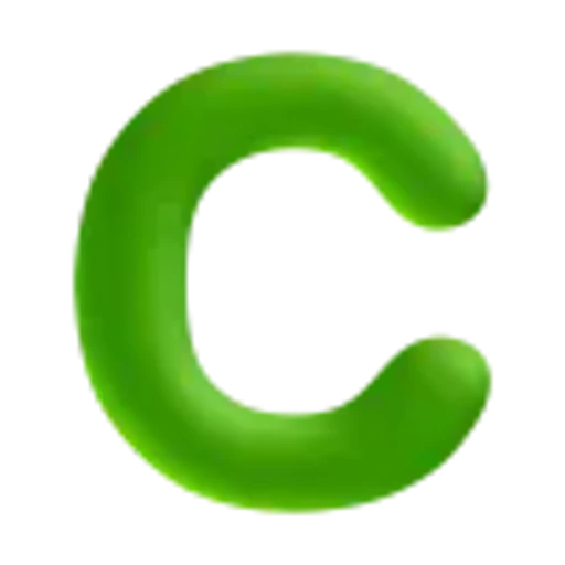 😊 Эмодзи «Green ABC» для Telegram