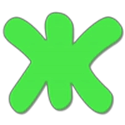 🤩 Эмодзи «Green ABC» для Telegram