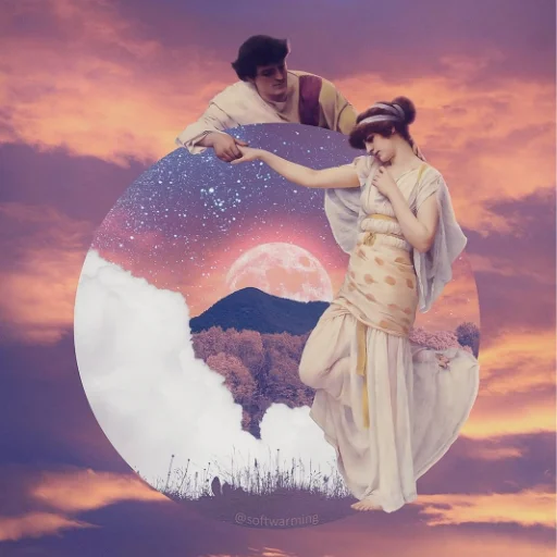 🌑 Стикер «Celestial bodies» для Telegram