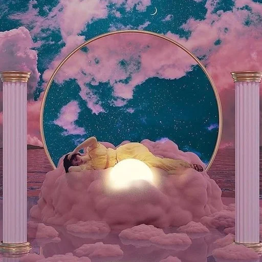 🌑 Стикер «Celestial bodies» для Telegram