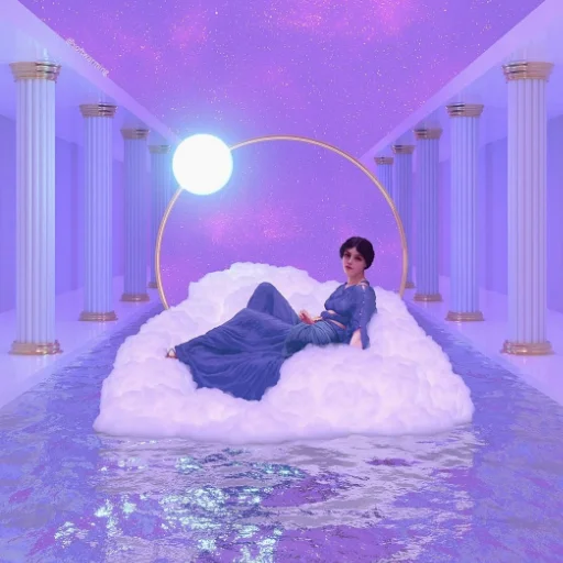 🌑 Стикер «Celestial bodies» для Telegram