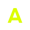 Стикерпак Кислотно зеленый алфавит для Telegram