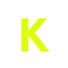 😊 Эмодзи «Кислотно зеленый алфавит» для Telegram