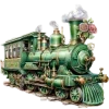 Стикер 48 Green
