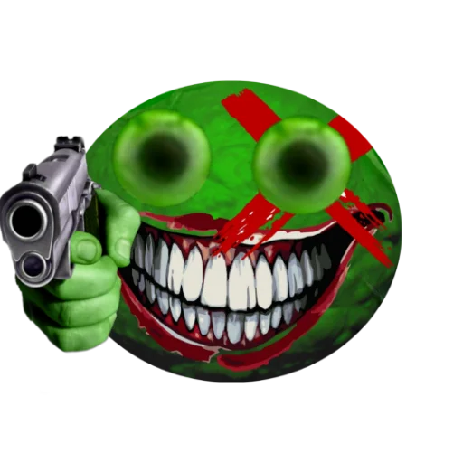 🔫 Стикер «GREEN ORXNGE» для Telegram