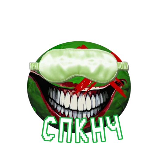 😴 Стикер «GREEN ORXNGE» для Telegram