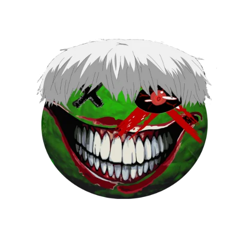😣 Стикер «GREEN ORXNGE» для Telegram