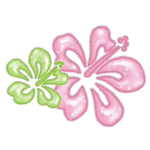 🌺 Стикер «Green Pink» для Telegram
