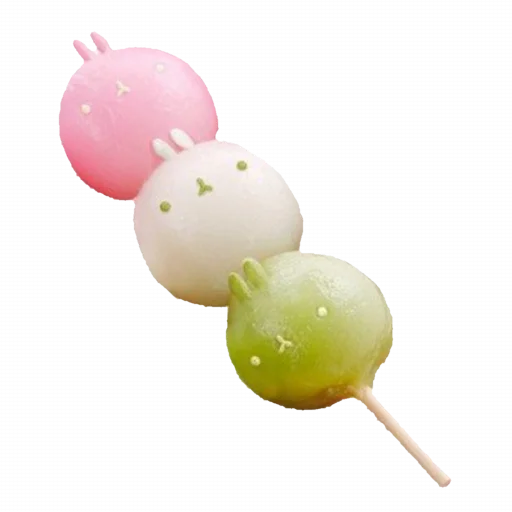 🍡 Стикер «Green Pink» для Telegram