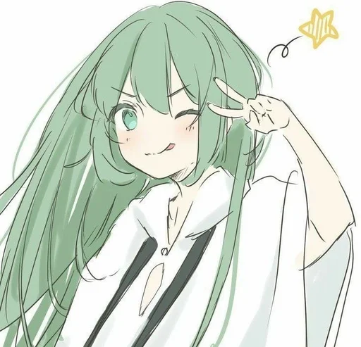 💦 Стикер «Shion Uzuki» для Telegram