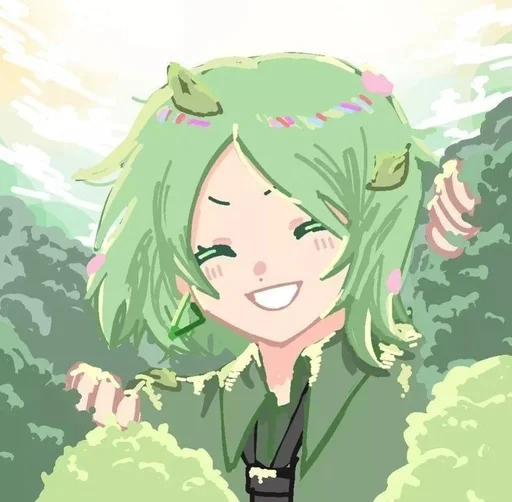 💦 Стикер «Shion Uzuki» для Telegram