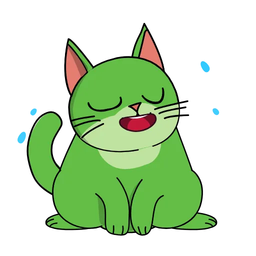 😂 Стикер «Gren The Cat» для Telegram