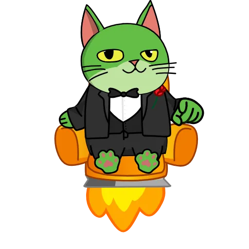 🫵 Стикер «Gren The Cat» для Telegram