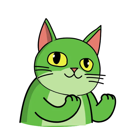 🖕 Стикер «Gren The Cat» для Telegram