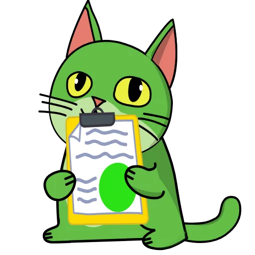 ✅ Стикер «Gren The Cat» для Telegram