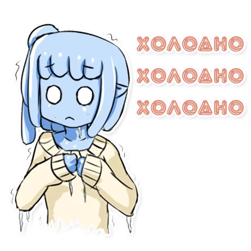 😪 Стикер «Green Tea Neko» для Telegram