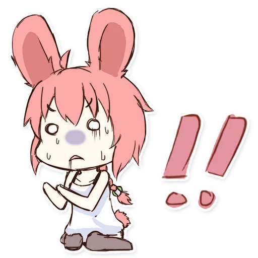 😱 Стикер «Green Tea Neko» для Telegram