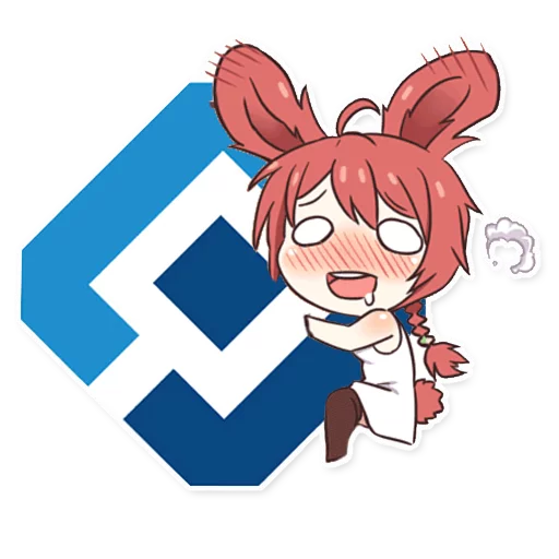 🕵 Стикер «Green Tea Neko» для Telegram