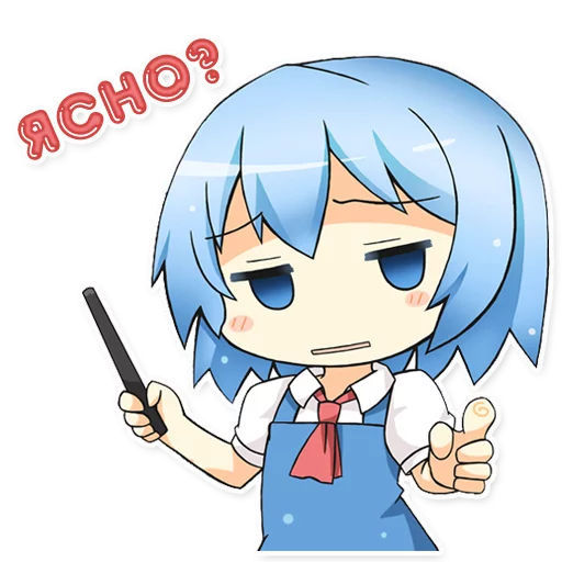 👌 Стикер «Green Tea Neko» для Telegram