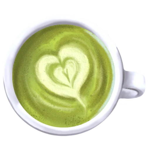 🍵 Стикер «Green Mixed» для Telegram