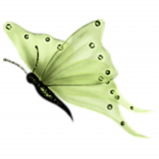 🦋 Стикер «Green Mixed» для Telegram