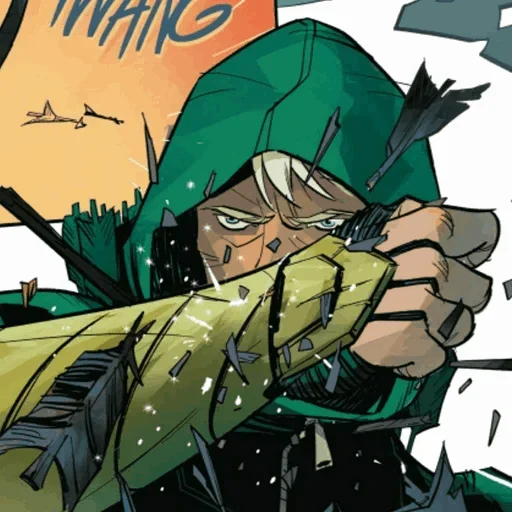 😚 Стикер «Green Arrow» для Telegram