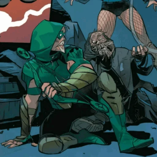 😙 Стикер «Green Arrow» для Telegram