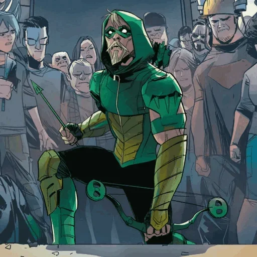 😋 Стикер «Green Arrow» для Telegram