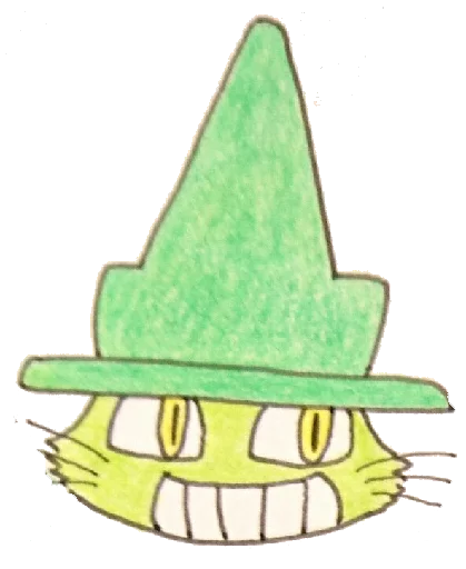 Стикерпак ミド猫 для Telegram