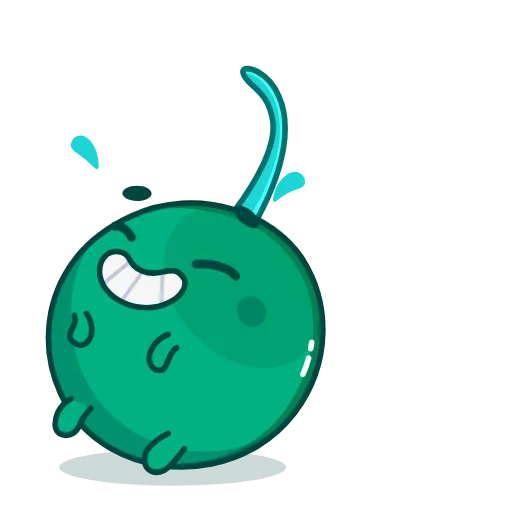 Стикерпак Green Cherry для Telegram