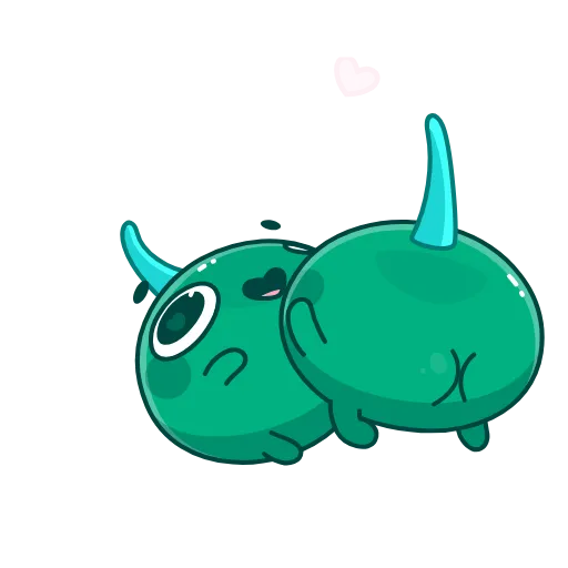 😍 Стикер «Green Cherry» для Telegram
