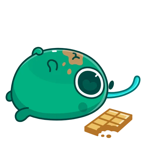 🤤 Стикер «Green Cherry» для Telegram