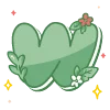 🔠 Эмодзи «green cute doodle» для Telegram