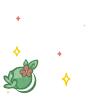 🔠 Эмодзи «green cute doodle» для Telegram