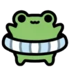 Стикер 20 🐸 Зелёный муд - смайлики для любителей зелёного